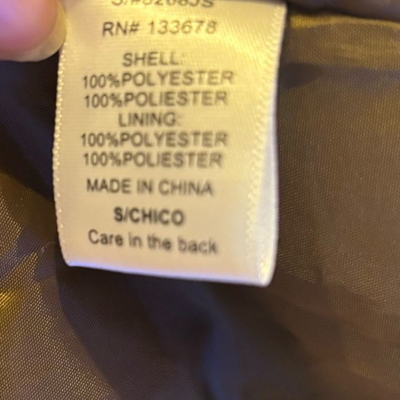 Love Tree cameo full zip trending bomber modern waist chic lightweight jacket - Picture 9 of 9